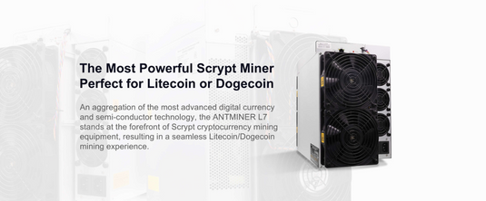 Bitmain Antminer  L7 9500Mh/S 9300Mh 9050Mh 8800M 8550M Scrypt Algorithm LTC Mining 9.5GH wholesale Asic Doge Litecoin Miner| minerwinner